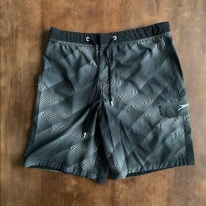 Black Speedo Swim Trunks